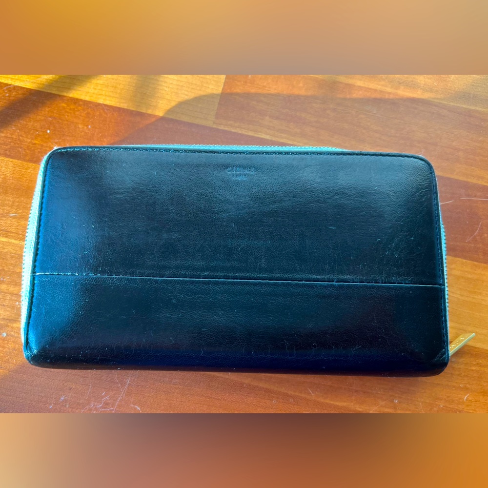 Celine Zip Around Long Wallet